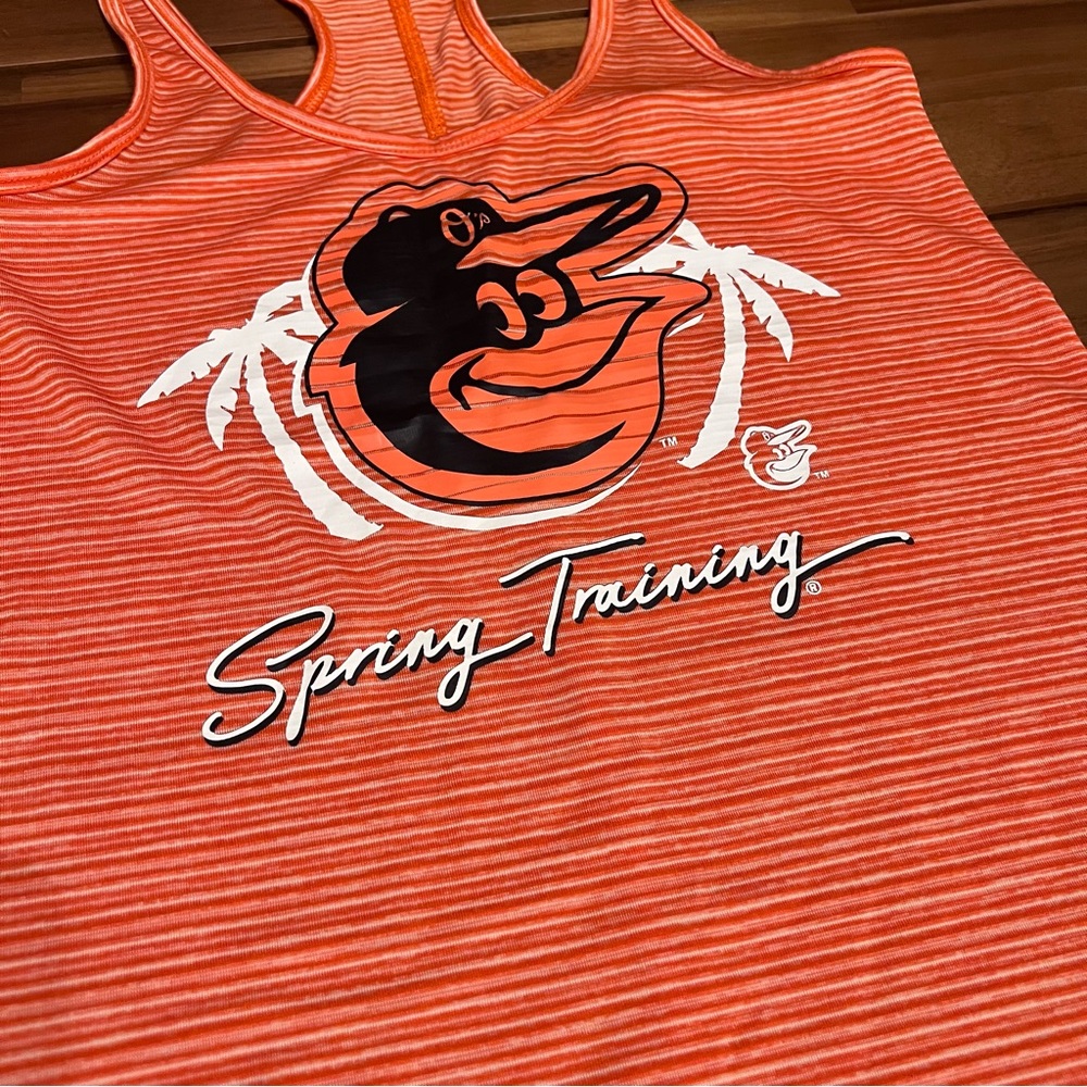 New Era Orioles Spring Training Racerback Tank Women’s Size Small - Picture 5 of 6